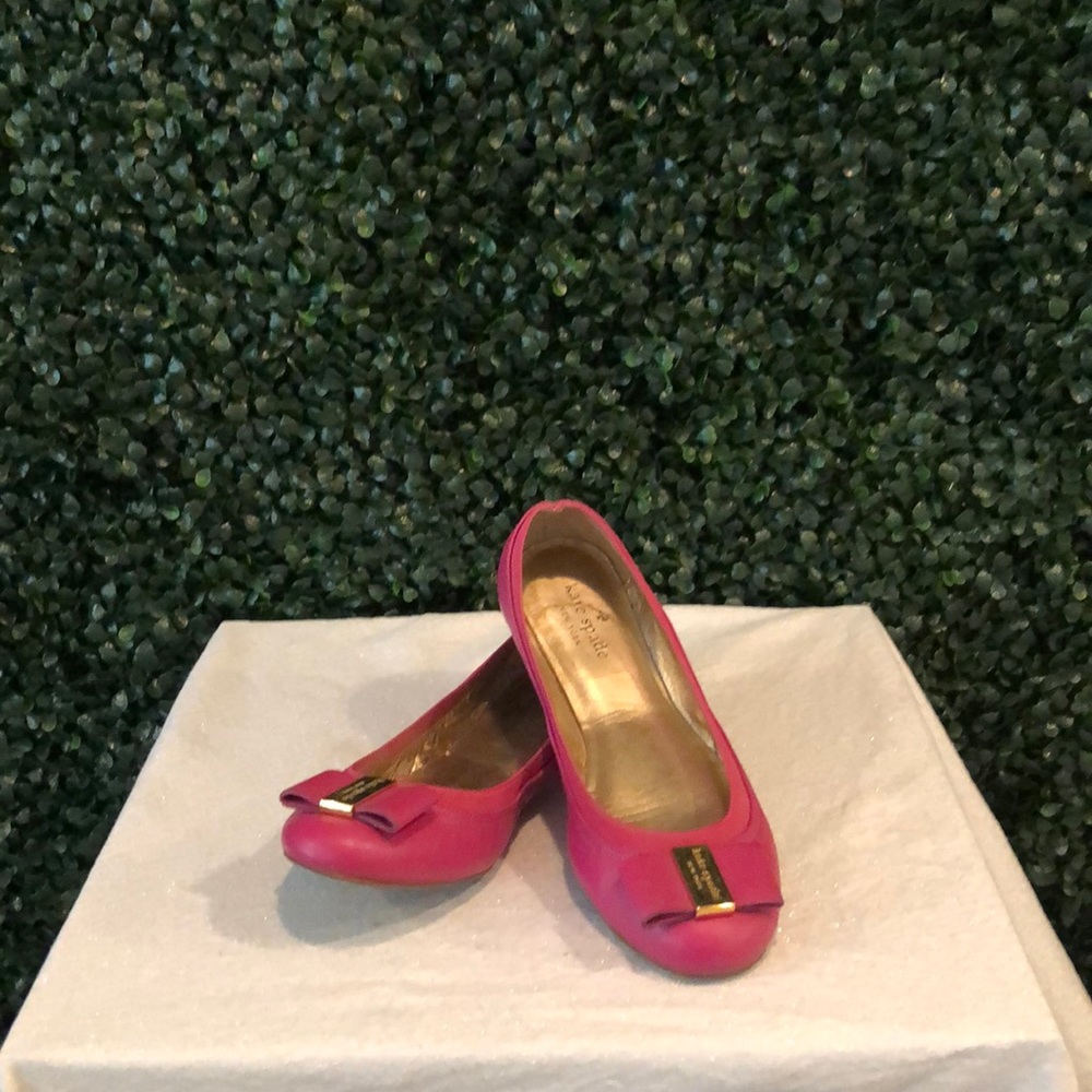 Pink Kate Spade “Tock” Flats!